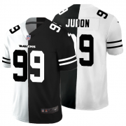 Cheap Baltimore Ravens #99 Matthew Judon Men's Black V White Peace Split Nike Vapor Untouchable Limited NFL Jersey
