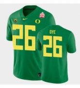 Wholesale Cheap Men Oregon Ducks Travis Dye 2021 Fiesta Bowl Green Game Jersey 0A
