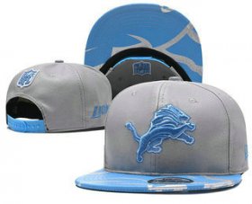 Wholesale Cheap Detroit Lions Snapback Ajustable Cap Hat YD