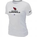 Wholesale Cheap Women's Nike Arizona Cardinals Critical Victory NFL T-Shirt White