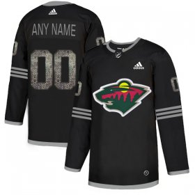 Wholesale Cheap Men\'s Adidas Wild Personalized Authentic Black Classic NHL Jersey