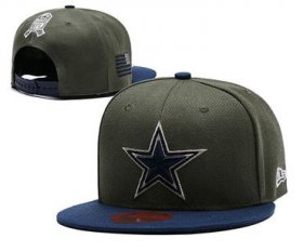 Wholesale Cheap Cowboys Team Logo Olive Adjustable Hat LT
