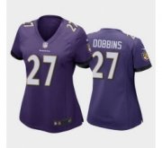 Wholesale Cheap women j.k. dobbins baltimore ravens purple game jersey