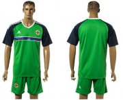 Wholesale Cheap Northern Ireland Blank Green Home Soccer Country Jersey
