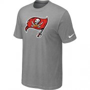 Wholesale Cheap Tampa Bay Buccaneers Sideline Legend Authentic Logo Dri-FIT Nike NFL T-Shirt Light Grey