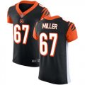 Wholesale Cheap Nike Bengals #67 John Miller Black Team Color Men's Stitched NFL Vapor Untouchable Elite Jersey