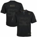 Cheap Chicago Bears #52 Khalil Mack Nike Youth 2020 Salute to Service Game Jersey Black