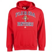 Wholesale Cheap Florida Panthers Majestic Heart & Soul Hoodie Red