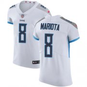 Wholesale Cheap Nike Titans #8 Marcus Mariota White Men's Stitched NFL Vapor Untouchable Elite Jersey