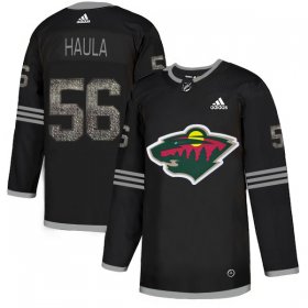 Wholesale Cheap Adidas Wild #56 Erik Haula Black Authentic Classic Stitched NHL Jersey