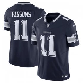 Wholesale Cheap Men\'s Dallas Cowboys #11 Micah Parsons Navy 2023 F.U.S.E. Limited Stitched Football Jersey