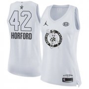 Wholesale Cheap Nike Boston Celtics #42 Al Horford White Women's NBA Jordan Swingman 2018 All-Star Game Jersey