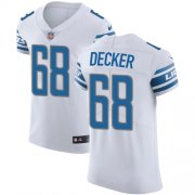 Wholesale Cheap Nike Lions #68 Taylor Decker White Men's Stitched NFL Vapor Untouchable Elite Jersey