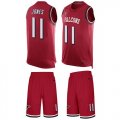 Wholesale Cheap Nike Falcons #11 Julio Jones Red Team Color Men's Stitched NFL Limited Tank Top Suit Jersey