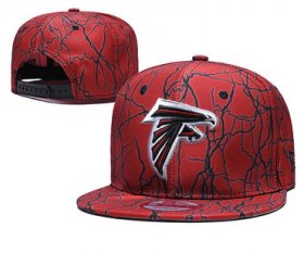 Wholesale Cheap Falcons Team Logo Red Adjustable Hat TX
