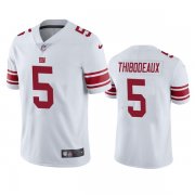 Wholesale Cheap Men's New York Giants #5 Kayvon Thibodeaux 2022 White Vapor Untouchable Limited Stitched Jersey