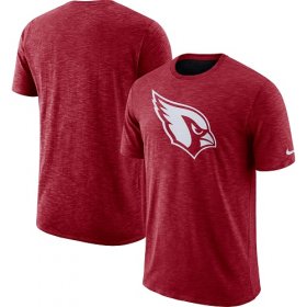 Wholesale Cheap Men\'s Arizona Cardinals Nike Cardinal Sideline Cotton Slub Performance T-Shirt