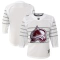 Wholesale Cheap Youth Colorado Avalanche White 2020 NHL All-Star Game Premier Jersey