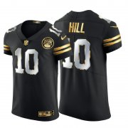 Wholesale Cheap Kansas City Chiefs #10 Tyreek Hill Men's Nike Black Edition Vapor Untouchable Elite NFL Jersey