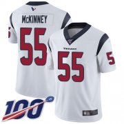 Wholesale Cheap Nike Texans #55 Benardrick McKinney White Men's Stitched NFL 100th Season Vapor Limited Jersey