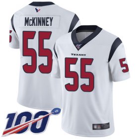 Wholesale Cheap Nike Texans #55 Benardrick McKinney White Men\'s Stitched NFL 100th Season Vapor Limited Jersey
