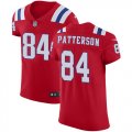 Wholesale Cheap Nike Patriots #84 Cordarrelle Patterson Red Alternate Men's Stitched NFL Vapor Untouchable Elite Jersey