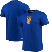 Wholesale Cheap Tigres UANL adidas Go To Performance Team Crest climalite T-Shirt Blue