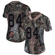 Wholesale Cheap Nike Bears #84 Cordarrelle Patterson Camo Women's Stitched NFL Limited Rush Realtree Jersey