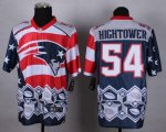Wholesale Cheap Nike Patriots #54 Dont'a Hightower Navy Blue Men's Stitched NFL Elite Noble Fashion Jersey