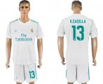 Wholesale Cheap Real Madrid #13 K.Casilla White Home Soccer Club Jersey