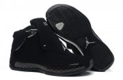 Wholesale Cheap Air Jordan 18 Kid Shoes Black