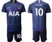 Wholesale Cheap Tottenham Hotspur #10 Kane Away Soccer Club Jersey