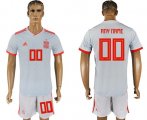 Wholesale Cheap Spain Personalized Away Soccer Country Jersey