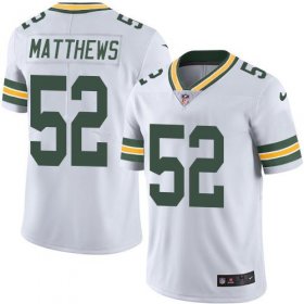 Wholesale Cheap Nike Packers #52 Clay Matthews White Youth Stitched NFL Vapor Untouchable Limited Jersey