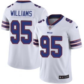 Wholesale Cheap Nike Bills #95 Kyle Williams White Youth Stitched NFL Vapor Untouchable Limited Jersey