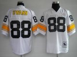 Wholesale Cheap Mitchell & Ness Steelers #88 Lynn Swann White Stitched Throwback NFL Jersey