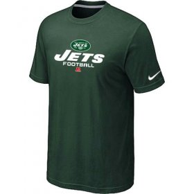 Wholesale Cheap Nike New York Jets Big & Tall Critical Victory NFL T-Shirt Dark Green