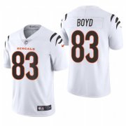 Wholesale Cheap Men's Cincinnati Bengals #83 Tyler Boyd 2021 New White Vapor Untouchable Limited Stitched Jersey