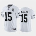 Wholesale Cheap Nike Las Vegas Raiders 15 Nelson Agholor White 2020 Inaugural Season Vapor Untouchable Limited Jersey