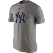 Wholesale Cheap New York Yankees Nike Legend Batting Practice Primary Logo Performance T-Shirt Gray