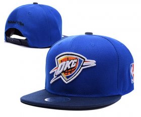 Wholesale Cheap NBA Oklahoma City Thunder Snapback Ajustable Cap Hat XDF 047
