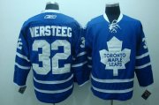 Wholesale Cheap Maple Leafs #32 Kris Versteeg Stitched Blue CCM Throwback NHL Jersey