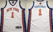 Wholesale Cheap New York Knicks #1 Amare Stoudemire White Swingman Jersey