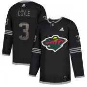 Wholesale Cheap Adidas Wild #3 Charlie Coyle Black Authentic Classic Stitched NHL Jersey
