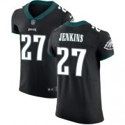 Wholesale Cheap Nike Eagles #27 Malcolm Jenkins Black Alternate Men's Stitched NFL Vapor Untouchable Elite Jersey