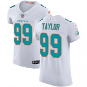 Wholesale Cheap Nike Dolphins #99 Jason Taylor White Men's Stitched NFL Vapor Untouchable Elite Jersey
