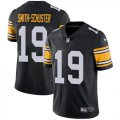 Wholesale Cheap Nike Steelers #19 JuJu Smith-Schuster Black Alternate Men's Stitched NFL Vapor Untouchable Limited Jersey