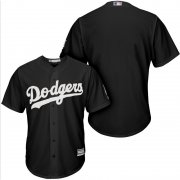 Wholesale Cheap Dodgers Blank Black Turn Back The Clock Stitched MLB Jersey