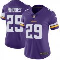 Wholesale Cheap Nike Vikings #29 Xavier Rhodes Purple Team Color Women's Stitched NFL Vapor Untouchable Limited Jersey