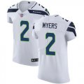 Wholesale Cheap Nike Seahawks #2 Jason Myers White Men's Stitched NFL Vapor Untouchable Elite Jersey